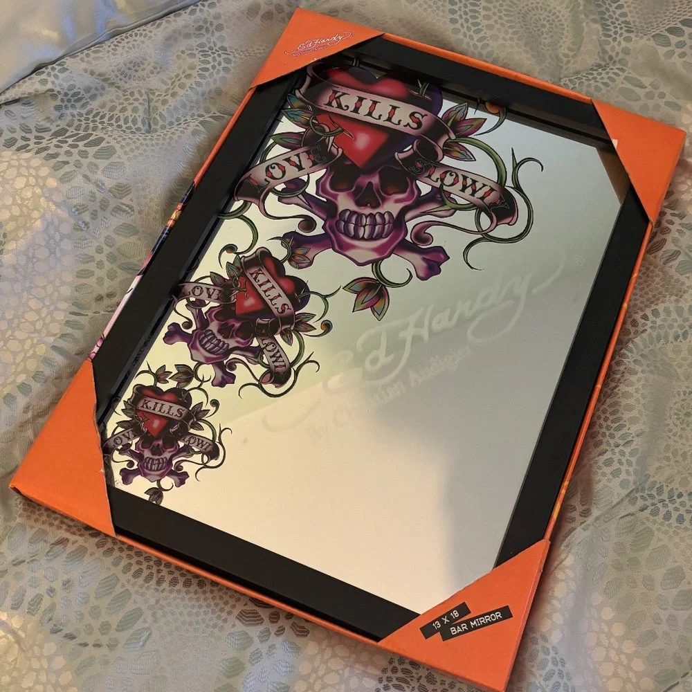 Ed Hardy Bar Mirror